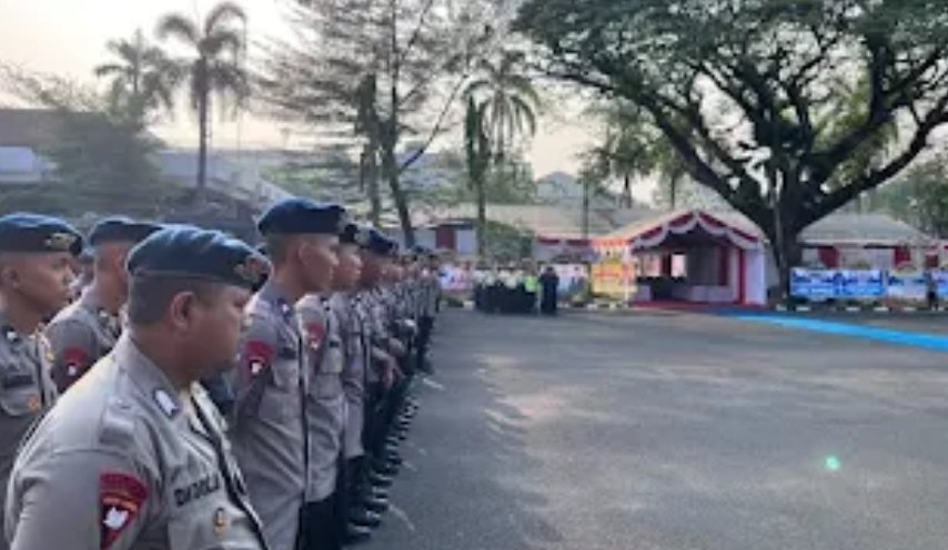 *Amankan HUT ke-500 Kabupaten Serang, Polda Banten Siagakan 424 Personel di Pendopo Bupati*